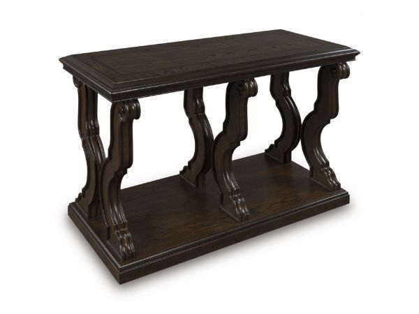 Picture of MAYLEE SOFA TABLE/LENORE/DARK BROWN