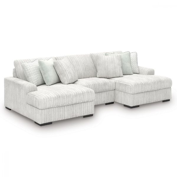 Picture of 3PC SECTIONAL WITH DBL CHAISE