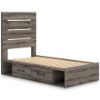 Picture of TWIN PANEL STORAGE BED