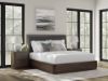 Picture of KENDAMOR KING UPHOLSTERED PANEL BED