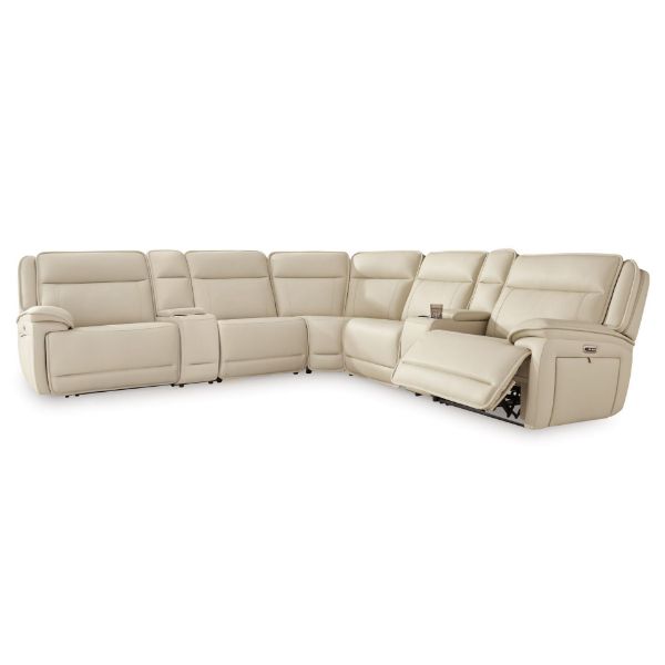 Picture of DOUBLE DEAL 7PC RECLINING SECT W/2 CONS