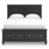 Picture of LANOLEE QUEEN PANEL STORAGE BED
