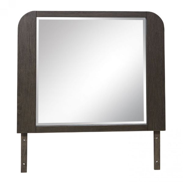 Picture of MIRROR/LOMBARDE/MEDIUM BROWN
