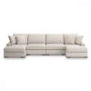 Picture of 4PC SECTIONAL W/ DOUBLE CHAISE
