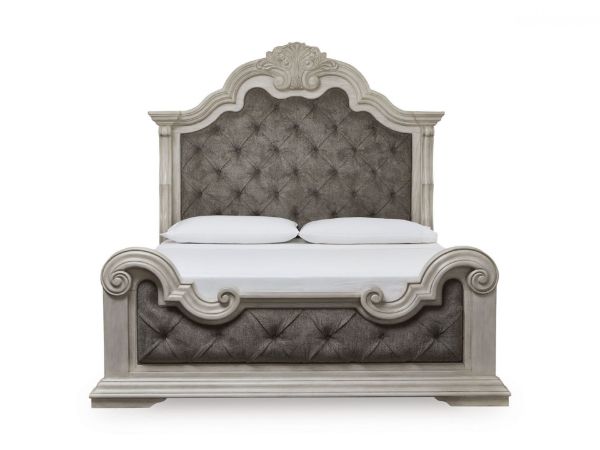 Picture of ANDONHALL KING UPH PANEL BED