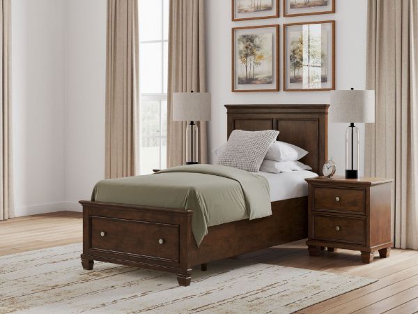 Picture of DANABRIN TWIN PANEL STORAGE BED