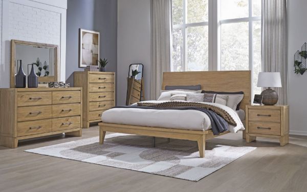 Picture of SHERBANA 6 PC KING PANEL BEDROOM