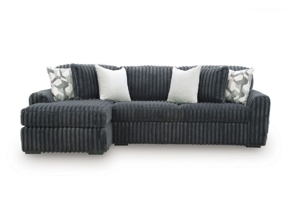 Picture of MIDNIGHT-MADNESS 2PC SECTIONAL SOFA CHAISE