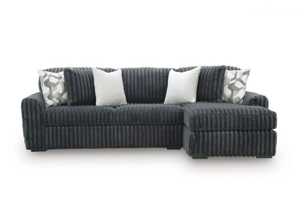 Picture of MIDNIGHT-MADNESS 2PC SECTIONAL SOFA CHAISE