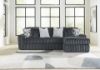 Picture of MIDNIGHT-MADNESS 2PC SECTIONAL SOFA CHAISE