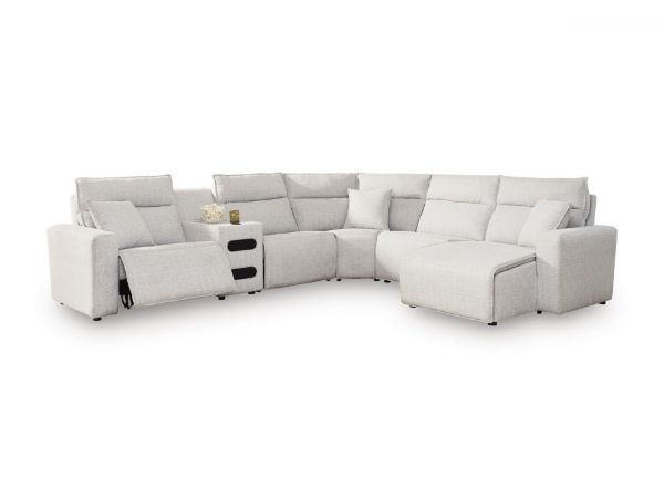 Picture of MODMAX II 6PC REC SECT W/ CHAISE AUD CON