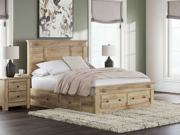 Picture of QUEEN PANEL STORAGE BED