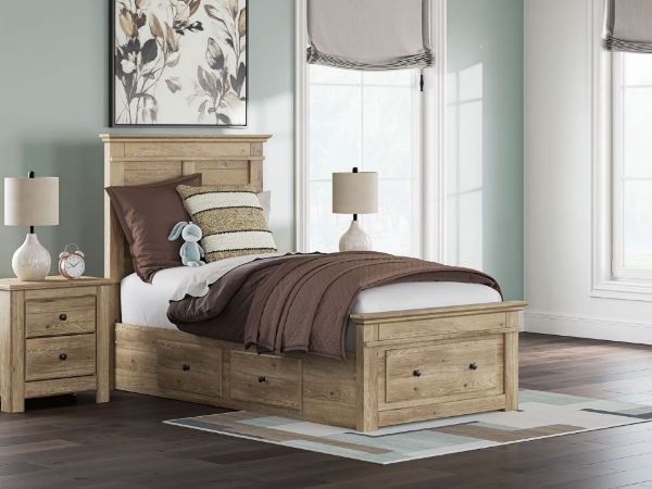 Picture of FENDERPORT TWIN PANEL STORAGE BED