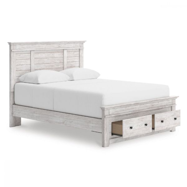 Picture of FENDERPORT QUEEN PANEL STORAGE BED