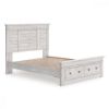 Picture of FENDERPORT QUEEN PANEL STORAGE BED