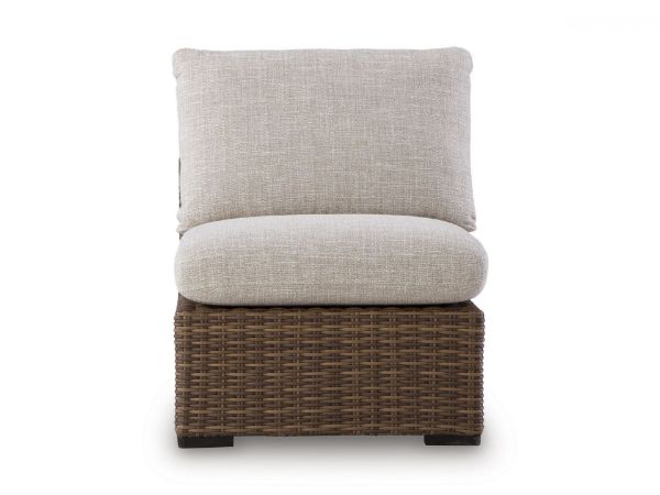 Picture of ANGEL ISLAND OUTDOOR ARMLESS CHAIR WITH CUSHION