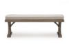 Picture of REVARE BEACH BENCH WITH CUSHION
