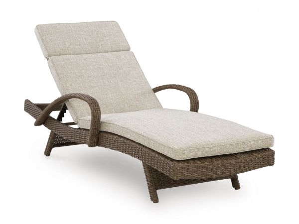 Picture of REVARE BEACH CHAISE LOUNGE WITH CUSHION