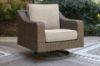 Picture of REVARE BEACH SWIVEL LOUNGE WITH CUSHION
