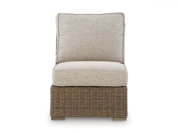 Picture of REVARE BEACH OUTDOOR ARMLESS CHAIR WITH CUSHION
