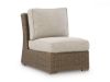 Picture of REVARE BEACH OUTDOOR ARMLESS CHAIR WITH CUSHION
