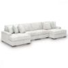 Picture of 4PC SECTIONAL WITH DBL CHAISE