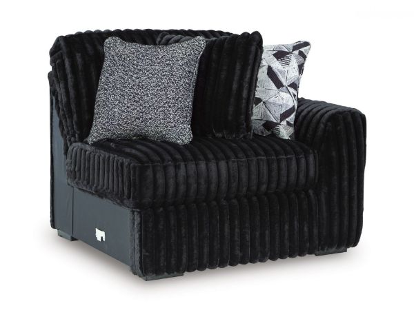 Picture of MIDNIGHT-MADNESS RIGHT-ARM FACING CORNER CHAIR