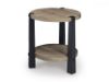 Picture of ROUND END TABLE/MARCELLA/DARK