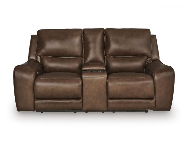 Picture of SILVERBROOKE POWER RECLINING LOVESEAT WITH CONSOLE