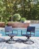 Picture of POINT BONITA OUTDOOR SLING SWIVEL CHAIR (SET OF 2)