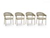 Picture of OCEAN PARK OUTDOOR ARM CHAIR WITH CUSHION (SET OF 4)