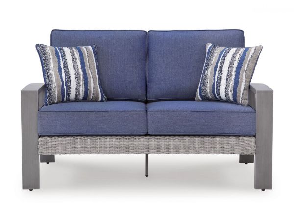 Picture of DILLON BEACH OUTDOOR LOVESEAT WITH CUSHION
