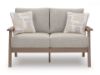 Picture of CLIFFS BEACH OUTDOOR LOVESEAT WITH CUSHION