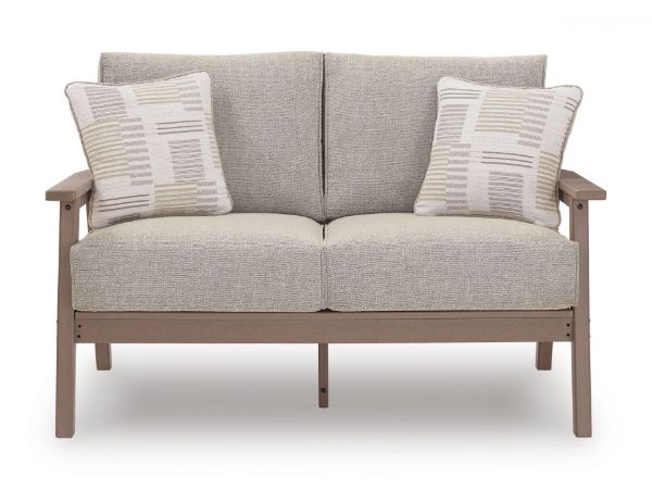 Picture of CLIFFS BEACH OUTDOOR LOVESEAT WITH CUSHION
