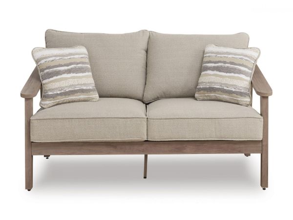 Picture of FRANCIS BEACH OUTDOOR LOVESEAT WITH CUSHION