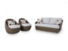 Picture of CARDIFF BEACH OUTDOOR LOVESEAT/2 SWIVEL CHAIRS (SET OF 3)