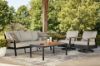 Picture of CARLSBAD BEACH OUTDOOR SOFA/CHAIRS/TABLE (SET OF 4)