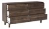 Picture of CALVERSON SIX DRAWER DRESSER