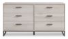Picture of SOCALLE SIX DRAWER DRESSER