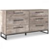 Picture of NEILSVILLE SIX DRAWER DRESSER