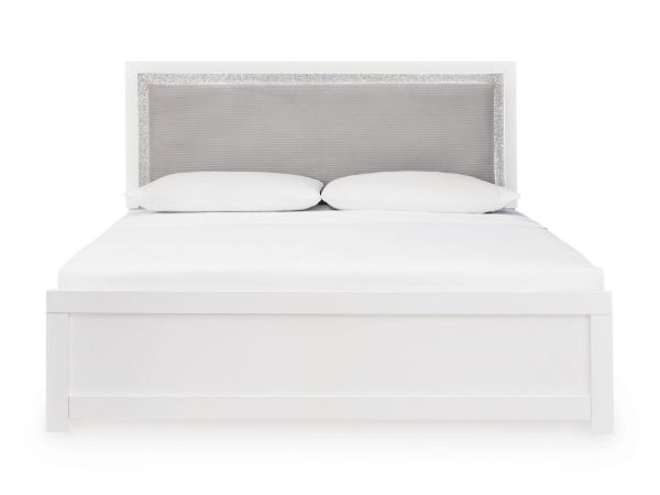 Picture of KING UPHOLSTERED PANEL BED