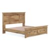 Picture of FENDERPORT KING PANEL STORAGE BED