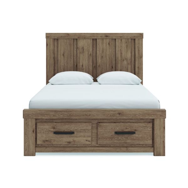 Picture of GARISTYN QUEEN PANEL STORAGE BED
