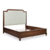 Picture of JORLAINA KING UPH PANEL BED