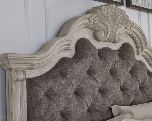 Picture of ANDONHALL QUEEN UPHOLSTERED PANEL HEADBOARD