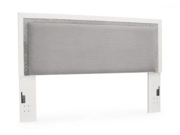 Picture of RAECHALLA KING UPHOLSTERED PANEL HEADBOARD