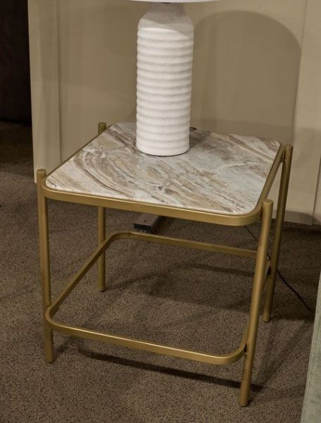 Picture of MANOR STONE END TABLE