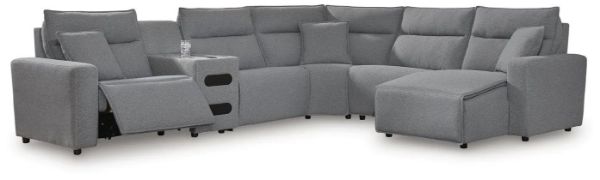 Picture of MODMAX II 6PC REC SECT W/ CHAISE AUD CON