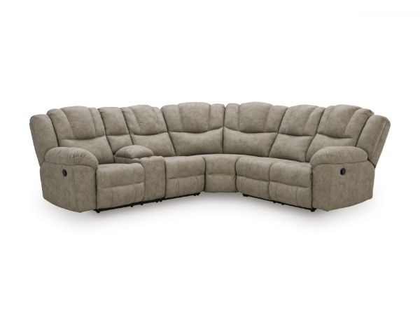 Picture of 3 PC RECLINING SECT WITH CONS