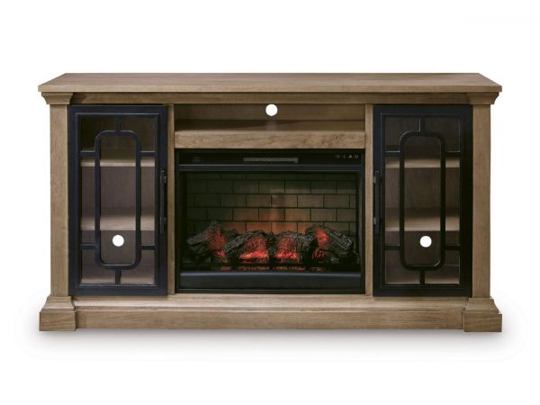 Picture of WITTENMYER 72" TV STAND W/ ELECTRIC FP